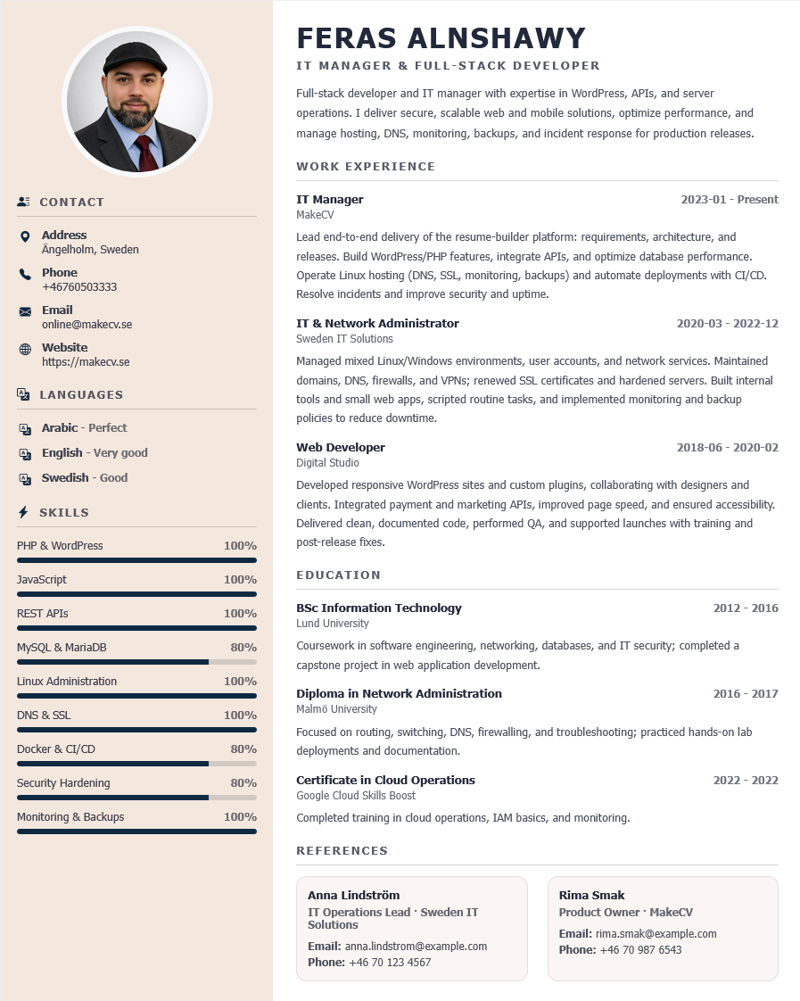 Warm Brown Executive