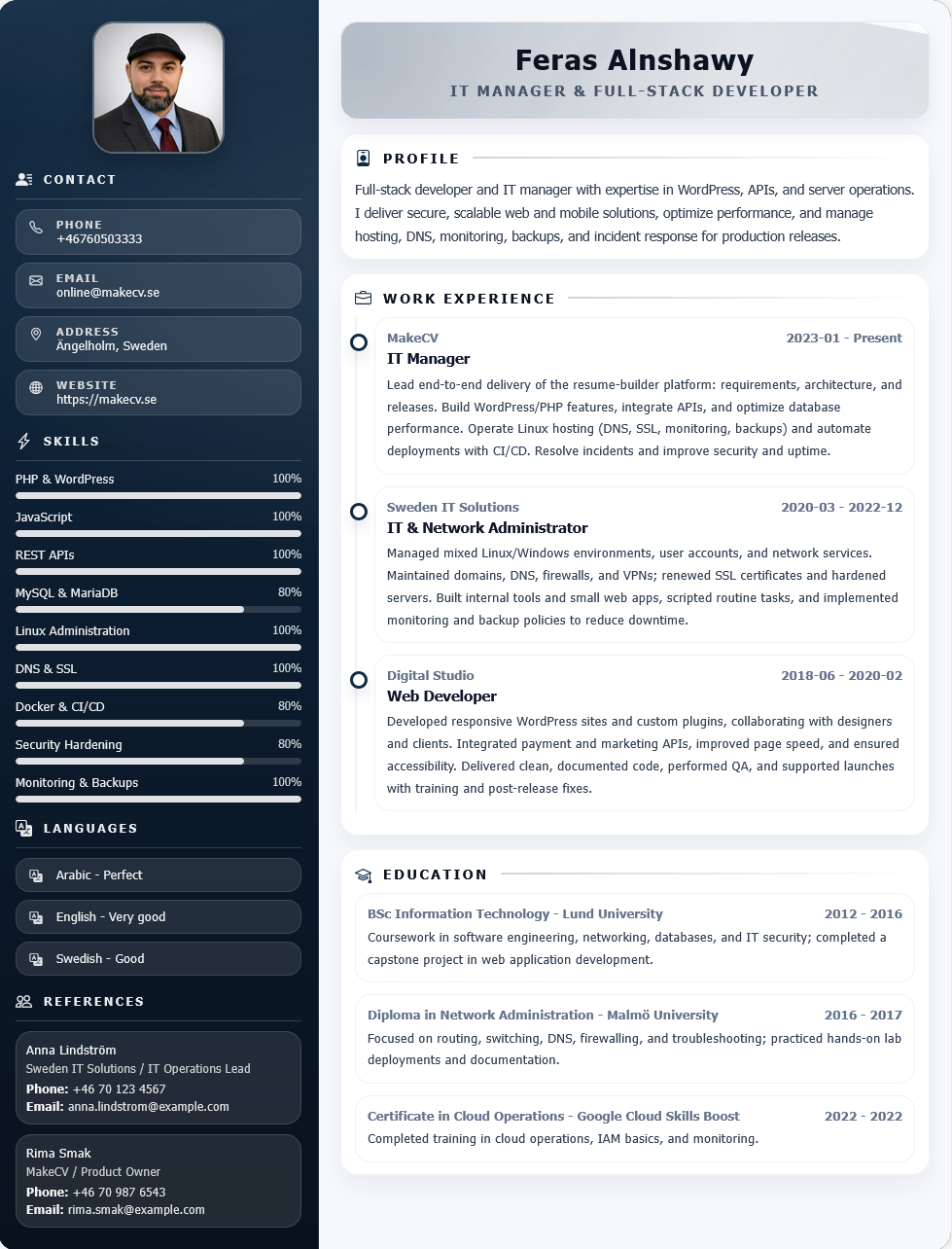 Deep Navy Specialist